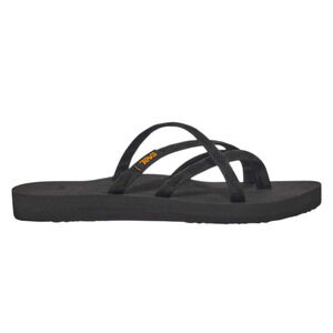 TEVA Olowahu Womens Flip-Flop Black Size US 8